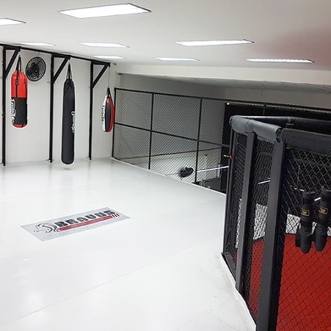 Foto Bravus Club tatame para lutas, krav maga, jiu jitsu, muay thai e boxe